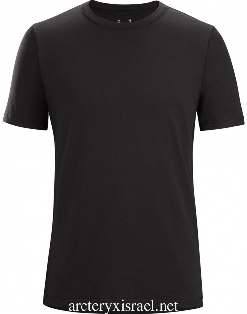 חולצת טריקו שחורה Arc'teryx אופנה לגברים בשבי Isrekua302