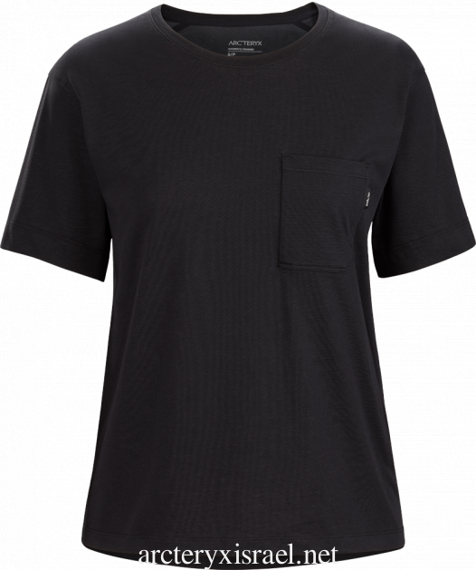 שחור Arc'teryx אופנה נשים Ardena Crew Ss Isrekua210