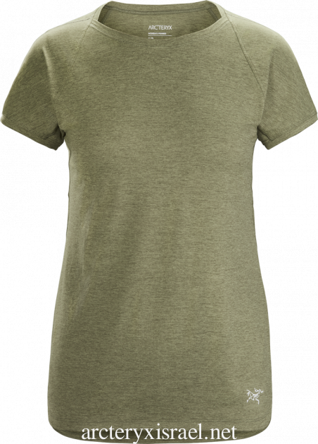 טאטסו בהיר Arc'teryx מותג נשים Taema חולצה עם צווארון צווארון Ss Isrekua201