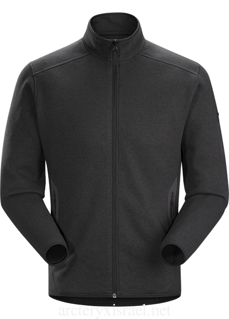 שחור Heather Arc'teryx מיטב פריטים קרדיגן סמוי לגברים Isrekua292