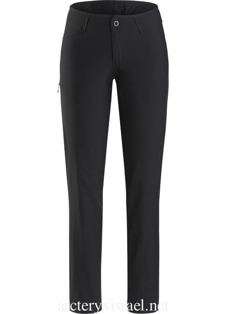 מכנס קרסטון שחור לנשים Isrekua22